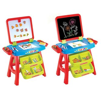 Dětská edukační magnetická tabule 3v1 Baby Mix