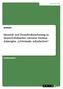 Identität und Fremdwahrnehmung in deutsch-türkischer Literatur. Feridun Zaimoglus "Liebesmale, scharlachrot"