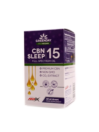 Amix GreenDay - CBN sleep provegan 15% 10 ml