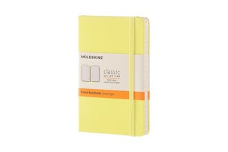Moleskine: Zápisník tvrdý linkovaný žlutý S