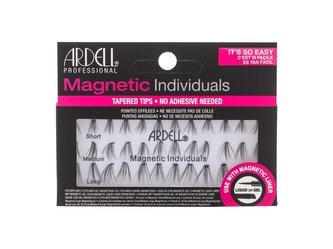 Ardell Magnetic magnetické trsové řasy 12 ks Short Black + magnetické trsové řasy 12 ks Medium Black + magnetické trsové řasy 12 ks Long Black