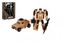 Transformer auto/robot vojenský plast 14cm 2 farby v krabičke 13x18x5cm