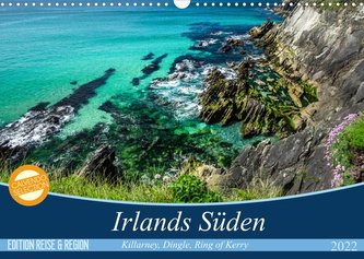 Irlands fanzinierender Süden (Wandkalender 2022 DIN A3 quer)