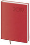 Diář 2019 - Print/denní B6/červená