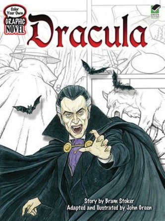 Color Your Own Graphic Novel: Dracula