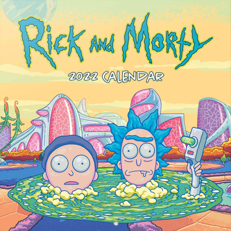 Kalendář 2022 s plakátem: Rick and Morty (30 x 30|60 cm)