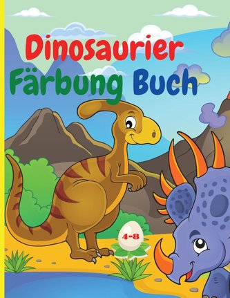 Dinosaurier Färbung Buch