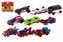 Auto Welly kov/plast 6-7cm, na voľný chod, mix druhov, 1ks na karte 11x9x3cm