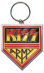 Přívěšek na klíče Kiss: Army Pennant (3,8 x 4,5 cm)