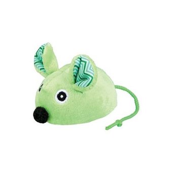 Plyšová myš s látkovýma ušima 7 cm - DOPRODEJ