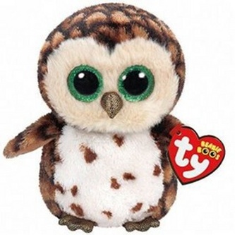 Beanie Boos SAMMY hnědá sova med