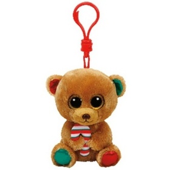Beanie Boos BELLA hnědý medvěd klíčenka