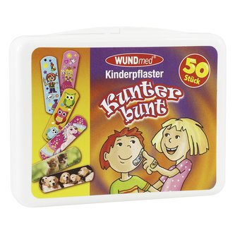 WUNDmed box plný detských náplastí 50ks