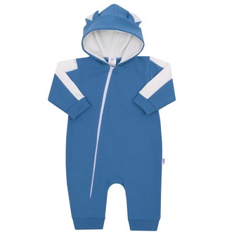 Kojenecký teplákový overal New Baby The Best modrý - velikost 92 (18-24m)