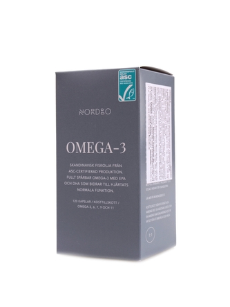 Nordbo - Scandinavian Omega-3 Trout Oil 120 kapslí