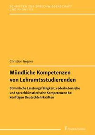 Mündliche Kompetenzen von Lehramtsstudierenden