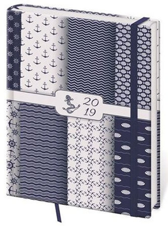 Diář denní B6 Vario Nautical
