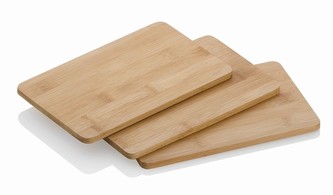 Prkénko krájecí KATANA sada 3ks bambus 20 x 14 cm KELA KL-12014