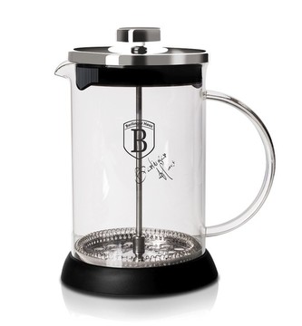 Konvička na čaj a kávu french press 800 ml nerez BERLINGERHAUS BH-6303