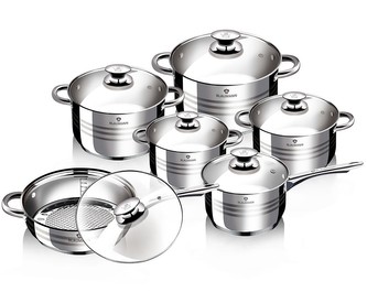 Sada nádobí nerez 12 ks BLAUMANN BL-1031