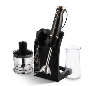 Mixér tyčový s příslušenstvím 500 W Black Rose Collection