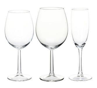 Sklenice na víno a sekt EXCELLENT sada 18 ks