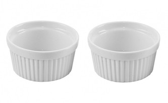 Miska na creme brullée sada 2 ks porcelán 11 cm