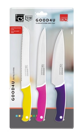 Sada nožů nerez 3 ks GOOD4U CS SOLINGEN CS-041656