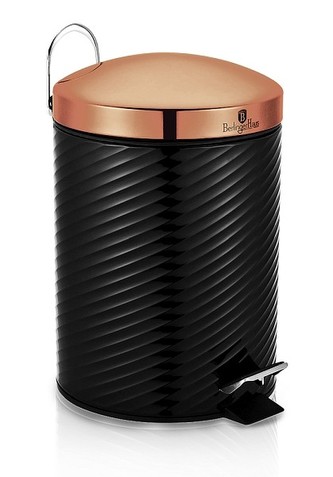 Koš odpadkový 7 L Black Rose Collection BERLINGERHAUS BH-1731