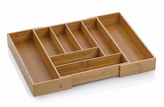 Příborník nastavitelný KALMA bambus 35-58x43x6,5cm KELA KL-12013
