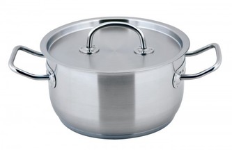 Hrnec s poklicí nerezová ocel 3 l / pr. 20 x 11 cm PRO-X