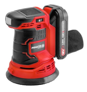 AKU Excentrická bruska 18V + baterie a nabíječka Q-LINE FLEXPOWER