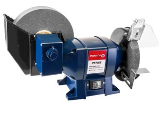 Stolní bruska dvoukotoučová mokrosuchá 250 W PRAKTIK BLUE LINE