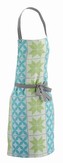 Zástěra CARLA 100%bavlna tyrkysová/mentolová KELA KL-12274