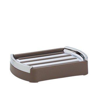 Miska na mýdlo MARTA plast šedohnědá KELA KL-24185