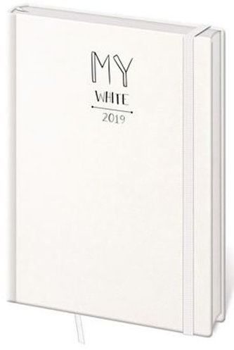 Diář denní A5 My White