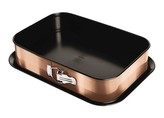 Forma s nepriľnavým povrchom 3v1 Rosegold Metallic Line 39x27x7, 5cm BERLINGERHAUS BH-6474