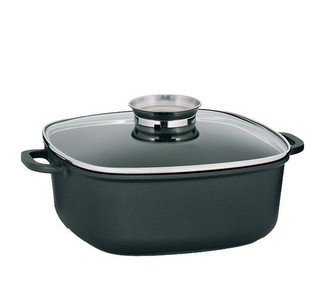 Pekáč čtvercový s poklicí 28 cm KERROS KELA KL-11553