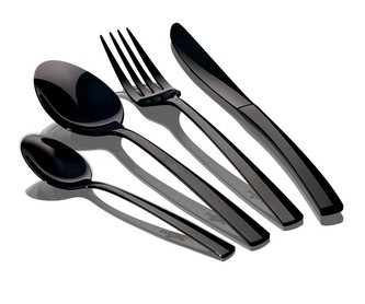 Sada příborů 24 ks nerez mirror Black Collection BERLINGERHAUS BH-2346
