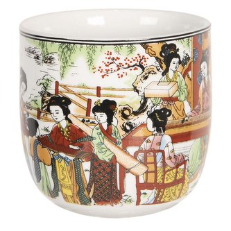 Porcelánový kalíšek na čaj