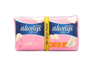 Always Ultra Normal Plus Sensitive 2x10 ks