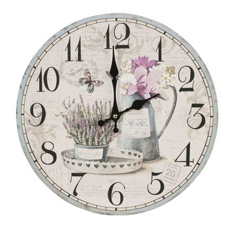 Nástěnné hodiny FLOWERS