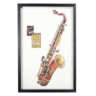 Obraz v rámu SAXOPHONE