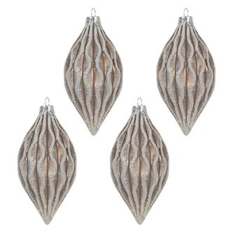 Sada čtyř vánočních ozdob