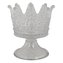 Skleněný svícen CROWN