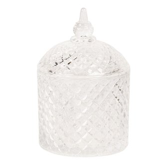 Skleněná dózička