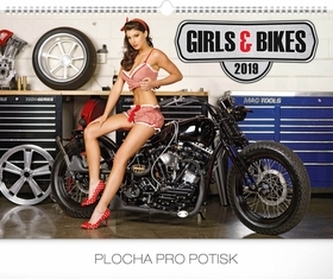 Girls & Bikes – Jim Gi- nástěnný kalendář 2019