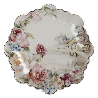 Porcelánový dezertní talíř