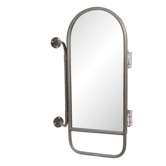 Nástěnné otočné zrcadlo s košíky