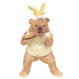 Medvěd hraje stolní tenis